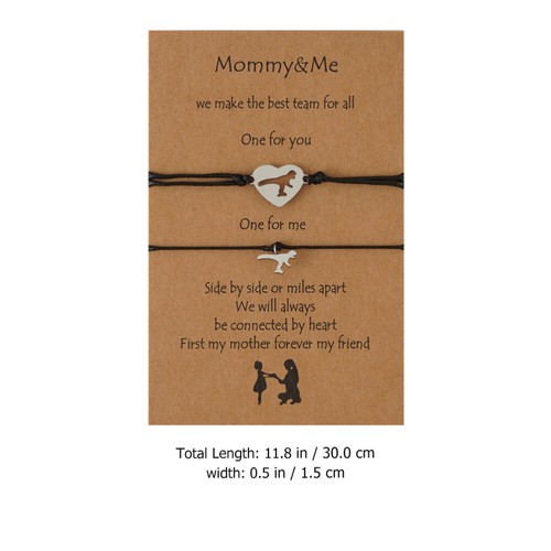 Armband-Set Mutter Tochter Passende Armbänder Muttertag Fräulein Eltern-Kind - Bild 12 von 12