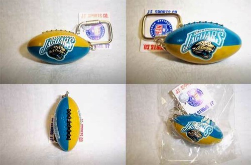 NFL JACKSONVILLE JAGUARS Football Collectible Keychain Rare Cheap Sports Gift - Picture 2 of 3
