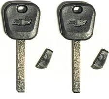 2 Chevrolet B119 2010-2019 8 or 10-Cut KEY SHELL (no chip) USA Seller A++++