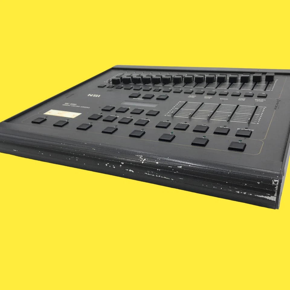 AS/IS For Parts NSI MC6300 Memory Lighting Console NO Slider Covers #1087 z36b14 - Image 3 of 4