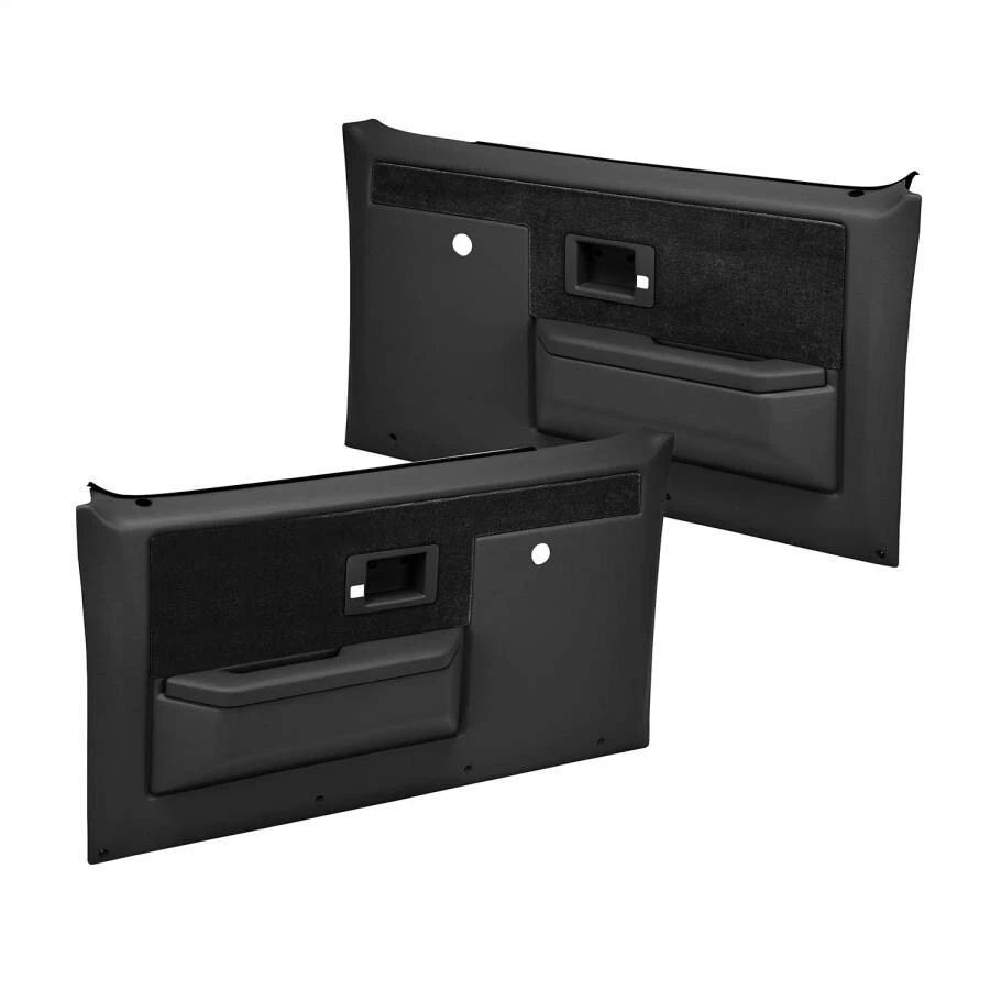 Coverlay Black Door Panel Dash Cover Kit 18-601CN For 81-91 Chevy GMC Trucks - Image 3 of 4
