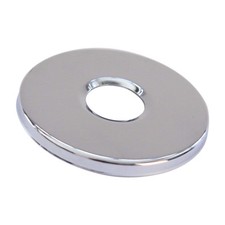 Schraubrosette Rosette für Wandarmaturen, Wandarm, Zulaufarm (Rosette 08 Rund)