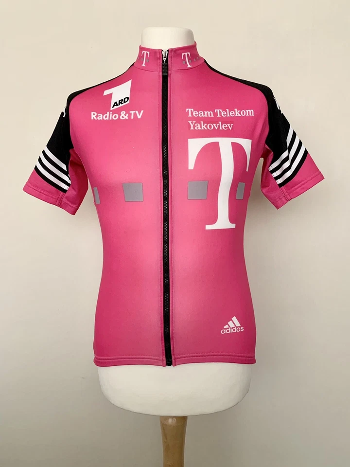 Telekom T-Mobile 2003 worn by Yakovlev Adidas Tour de France Giro Vuelta shirt - Photo 1/3