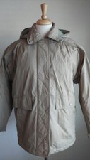 Clipper Mist Londontown Women's Khaki Coat Sz M