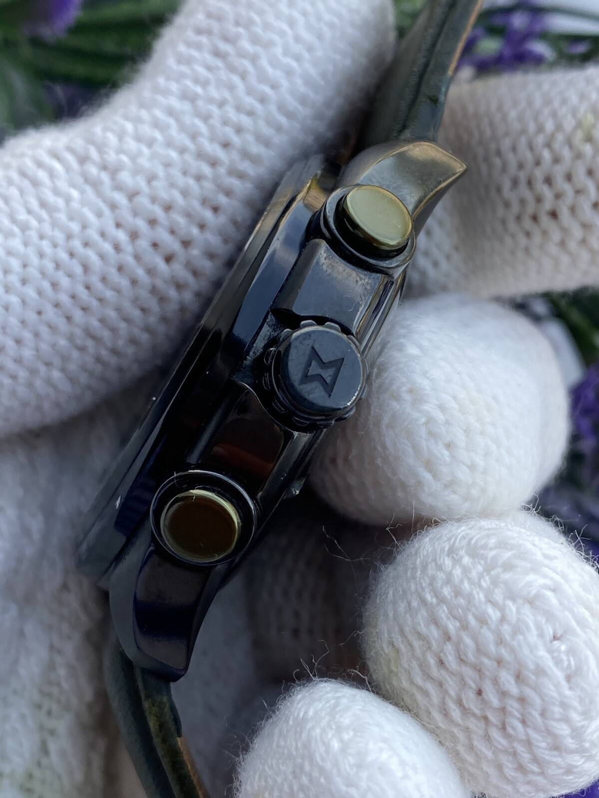 Edox Chronorally S Chronograph Automatic 50 Jewels Mens 47mm Swiss Made