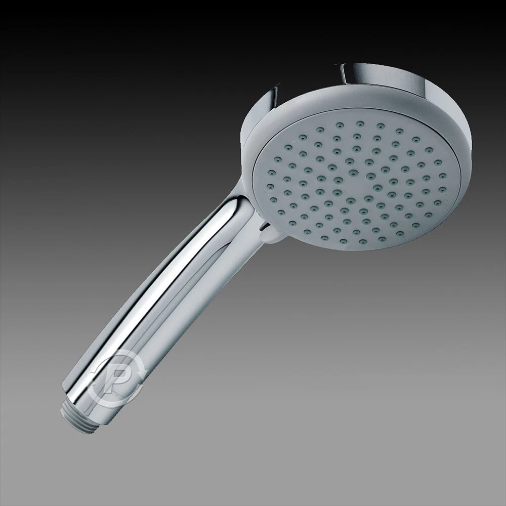 Chrome Handheld Shower Head 4 Spray Modes Replacement for Hansgrohe Hand Showers