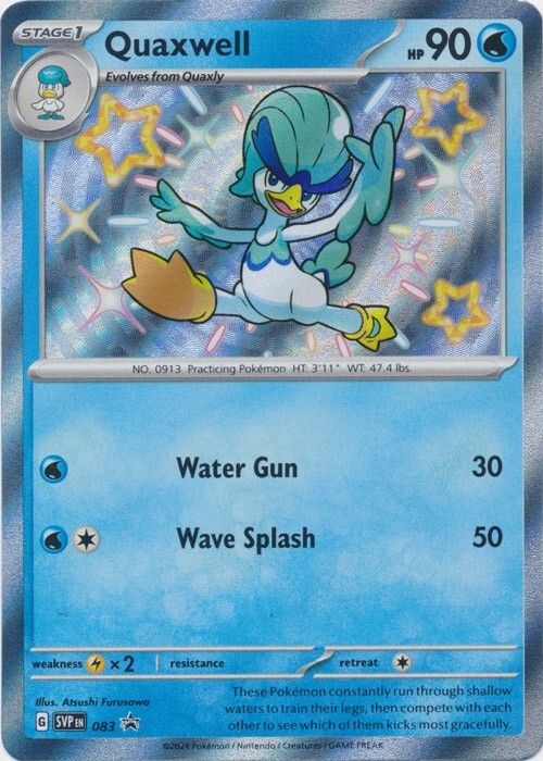 Quaxwell -  83   Scarlet & Violet Promo Pokemon TCG