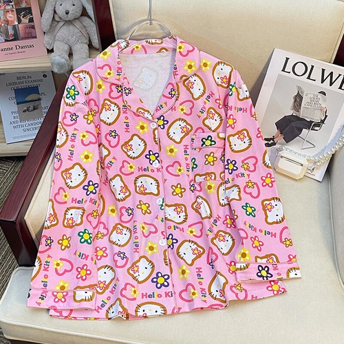 Cartoon Hello Kitty Pyjamas Set