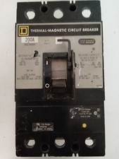 SQUARE D KCL34200 200A 480V 3P 65K Circuit Breaker with Lock Bracket