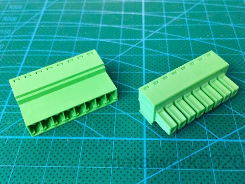 Male-Female Phoenix Style 3.81mm Pluggable Screw Terminal Block, Connector, M-F - Picture 13 of 20