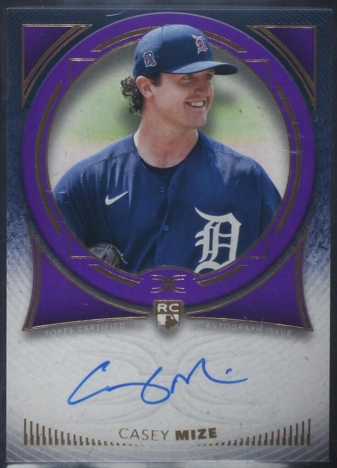 2021 Topps Definitive Collection - Casey Mize #DRA-CM2 - 1 of 1