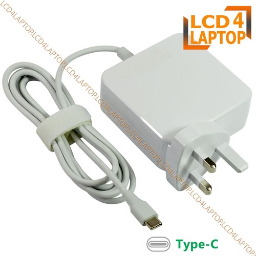 65W USB Type-C HP Pavilion X2 10-K020NR Tablet Compatible Power AC Adapter - Picture 4 of 5