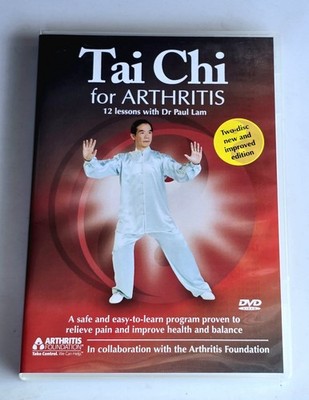 Tai Chi for Arthritis DVD Dr Paul Lam 2-Disc Set 12 Lessons Arthritis Foundation