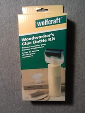 Wolfcraft Woodworkers Glue Bottle Kit. Unused. Woodworking/Crafts.