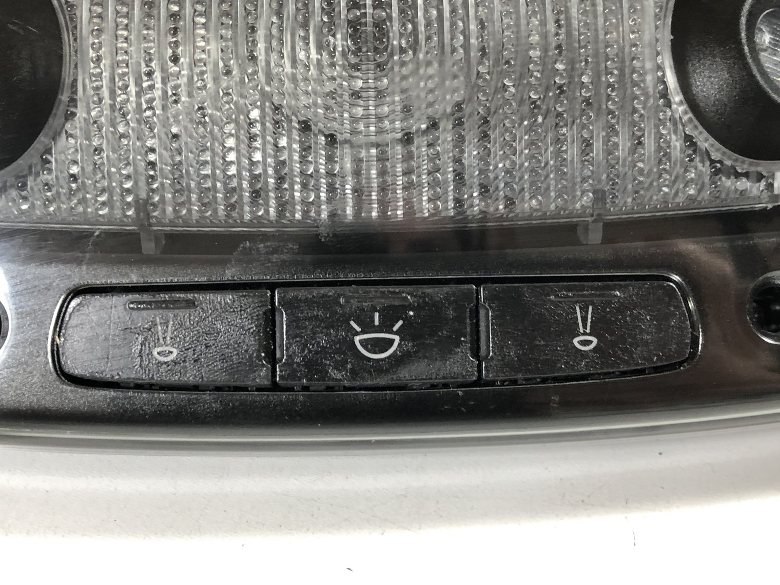 03-13 Maserati Quattroporte M139 Front Dome Light Map Light Switch Panel 88K 09