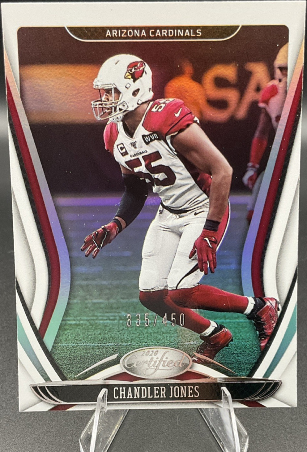 Panini Certified 2020 Chandler Jones Mirror /450 #40 Arizona Cardinals NFL