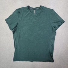 Ten Thousand T Shirt Mens XL Green The Versatile Stretch Workout Gym Running