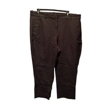 J. Crew Factory Kallie Straight Leg Pants In Black Size 16