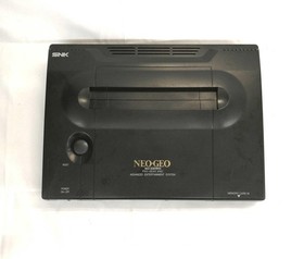 SNK Neo Geo Neogeo AES ROM Console System with Stick Controller x2 Tested