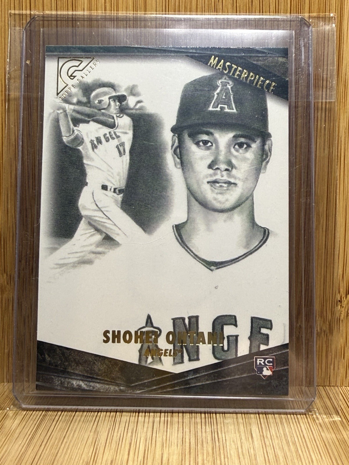 2018 Topps Gallery Masterpiece Shohei Ohtani #M-30 Rookie Los Angeles Angels