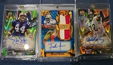 2024 Topps Composite Resurgence Frank Gore Dallas Clark William Perry Auto Patch