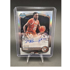 2025-26 Topps Bowman Chrome Madison Booker CPM-MB 1st Refractor Auto 456/499