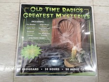 Old Time Radio's Greatest Mysteries Audio Book Tape 60 Programs On 20 Cassettes
