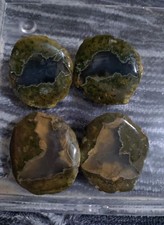 2 Small Polished Kentucky Thundereggs With Amazing Inclusions 