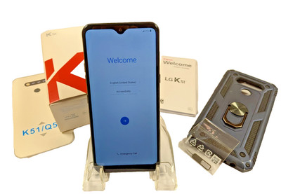 Unlocked T Mobile LG K51/Q51 32GB 16.0MP Octa-Core CPU Smart Phone