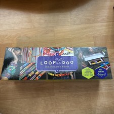 NEW Loopdedoo Friendship Bracelet Maker - 1 Spinning Loom  12 Colors of Thread