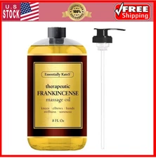 Frankincense Oil Massage 8oz Bottle, Natural Relief for Knees, Back, Shoulders