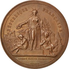[#400048] Francja, Medal, Trzecia Republika Francuska, Biznes i przemysł, Besche