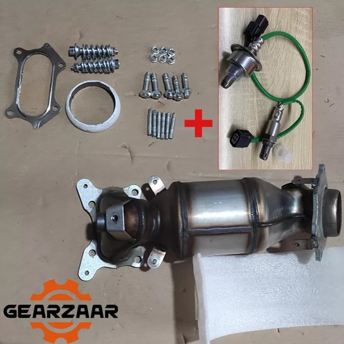 Catalytic Converter w/ O2 Sensor For 2008 2009 2010 2011 2012 Honda Accord 2.4L - Picture 2 of 13