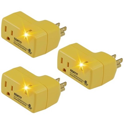 3-Piece ET-21 Thermostat Outlet Set - Safety Certified for Heating Applications
