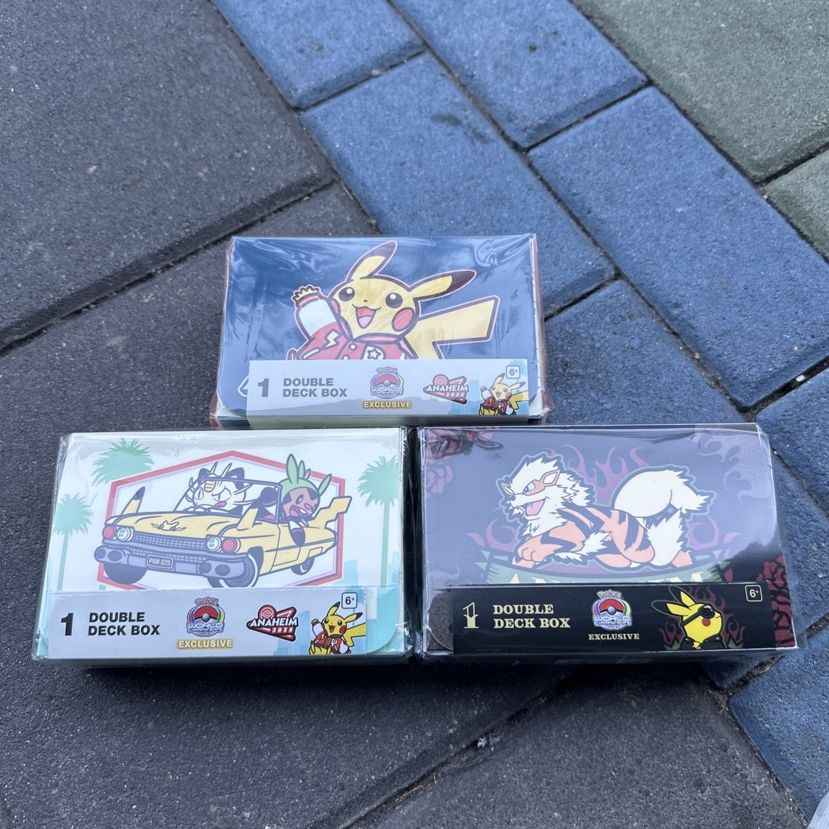 Pokemon World Championships 2025 Anaheim All 3 Double Deck