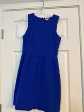 J. Crew Ponte Sleeveless Dress Cobalt Blue Women’s Size Small Classic
