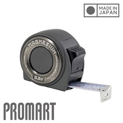 HARA PROMART MAGNESIUM Case Metric Tape Measure Small 19mm x 5.5m Made in Japan