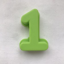 Sesame Street Cookie Monster  Case On The Go Numbers  - 1 One Replacement Part