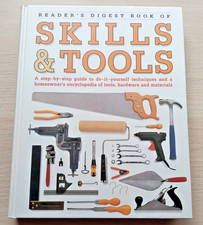 Reader's Digest Book of Skills & Tools Hardcover DIY Guide 1995