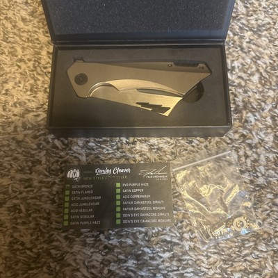 SOC Something Obscene Company OG Nemley V4 Satin Bronze 55/100  Cpm20v