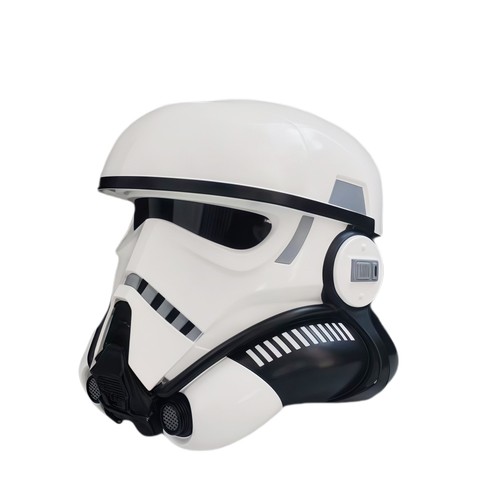 Cosplay Star Wars Imperial Patrol Trooper Helmet Halloween Full Head Masks Resin - Picture 9 of 10