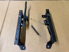 87-93 Ford Mustang Passenger Seat Rails Adjustable Sliding Rail W Hardware Oem