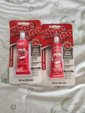 2 Eclectic Shoe Goo Shoe Repair Adhesive, Clear, 3.7 fl oz NEW!!!