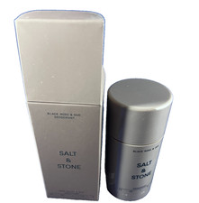 Salt and Stone Black Rose Oud Extra-Strength Aluminum-Free Deodorant 2.8oz NIB