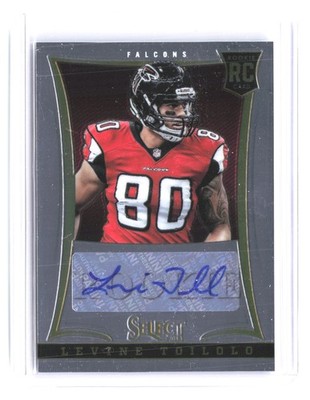 2013 Panini Select Levine Toilolo Rookie Autographs #288 #/499
