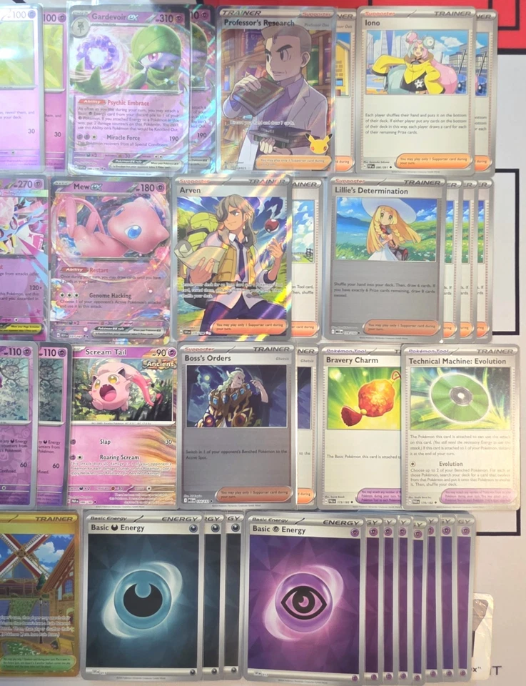 Mega Diancie Ex & Gardevoir Ex - Pokémon TCG - OutTheBoxTCG Custom Meta Decks - Image 4 of 4