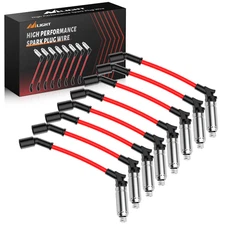 Spark Plug Wire 10.2 Mm High Performance Ignition Wire Compatible with Chevy GMC