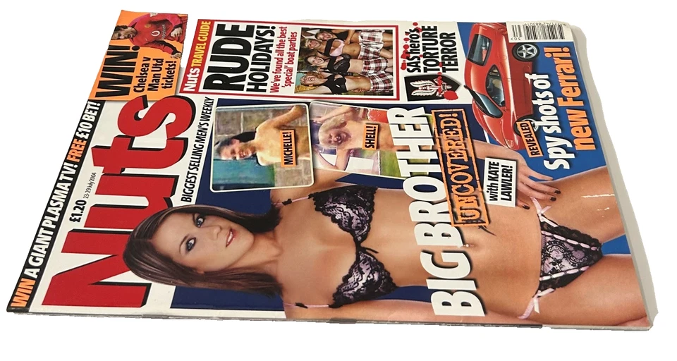 Nuts Magazine 23-29 July 2004 Kate Lawler Very Good Condition Please See Photos - Image 3 of 4