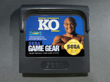 Sega Game Gear - George Foreman's KO Boxing  - Cart Only Tested