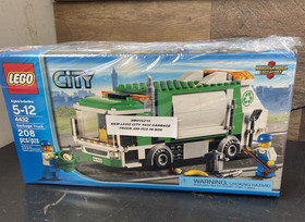 NEW LEGO CITY 4432 GARBAGE TRUCK 208 PCS IN BOX !!  #MO16215